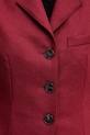Marella marynarka wełniana 2523046052200 bordowy