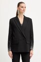 Marella marynarka aplikacja czarny 2523046152200