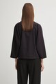 Odzież Kenzo marynarka wełniana Weave Kimono FF62VE0329ID granatowy