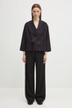 Kenzo marynarka wełniana Weave Kimono FF62VE0329ID