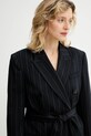 Rag & Bone marynarka z dodatkiem wełny granatowy RA8925F4MCN