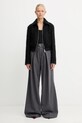 BOSS jachetă din amestec de lână 50549159 negru AW25