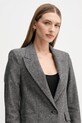 Pedro del Hierro marynarka z domieszką wełny szary 6752181