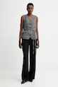 Marc O'Polo gilet con lana 509015881019 grigio AW25