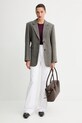 Bunda s prímesou vlny ISABELLE BLANCHE IS25FW.J082.T012 sivá AW25