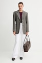 Bunda s prímesou vlny ISABELLE BLANCHE IS25FW.J082.T012 sivá AW25