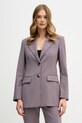 Sisley marynarka z podszewką fioletowy 21YPLW03H
