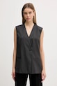 Жилет Sisley з підкладкою сірий 209YLJ00X