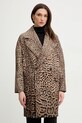 Marciano by Guess płaszcz MINA nieocieplane brązowy 5YGL20.7348A