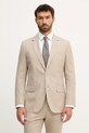 Μαλλίνο κοστούμι BOSS BECKHAM X BOSS 50549196 μπεζ AW25