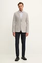 Calvin Klein marynarka LV04LC418G szary AW25