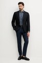 Vlnené sako BOSS 50545880 tmavomodrá AW25