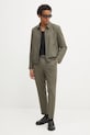 HUGO giacca in lana 50544903 verde AW25