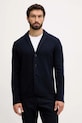 Пиджак с добавлением шерсти United Colors of Benetton regular тёмно-синий 1Y6SK601K