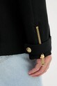 Versace Jeans Couture marynarka z dodatkiem wełny 79GAQ706.N0136 czarny
