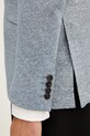 Hackett London marynarka z lnem HM4400023R niebieski