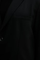Armani Exchange marynarka z domieszką wełny XM001195.AF16678 czarny