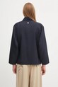 Odzież Kenzo marynarka wełniana Kimono FE65VE1409RE granatowy