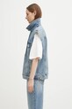Anine Bing kamizelka jeansowa rory vest A.01.10857 niebieski AW25