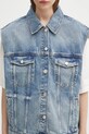 Anine Bing kamizelka jeansowa rory vest niebieski A.01.10857