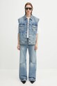 Anine Bing kamizelka jeansowa rory vest A.01.10857