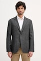 Sako s přídavkem vlny Tommy Hilfiger směs šedá MW0MW40762