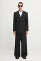VETEMENTS marynarka wełniana Fitted Zip Tailored UH76TJ500B