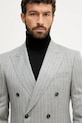 BOSS garnitur wełniany 50551756 szary
