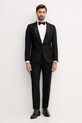 Шерстяной костюм BOSS аппликация чёрный 50551762