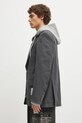 Maison MIHARA YASUHIRO marynarka wełniana TRIPLE LAYERED J15JK131 szary AW25