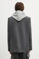 Odzież Maison MIHARA YASUHIRO marynarka wełniana TRIPLE LAYERED J15JK131 szary