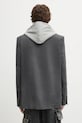 Clothing Maison MIHARA YASUHIRO wool blazer TRIPLE LAYERED J15JK131 gray