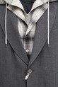 Maison MIHARA YASUHIRO marynarka wełniana TRIPLE LAYERED szary J15JK131