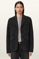 Замшевый пиджак AllSaints HORNETT regular чёрный M020LD