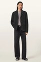 Замшевый пиджак AllSaints HORNETT M020LD