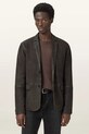 Замшевый пиджак AllSaints MONET regular коричневый M018LC