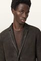 Замшевый пиджак AllSaints MONET M018LC коричневый NC25