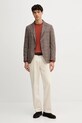 Tommy Hilfiger marynarka z dodatkiem wełny FSTHL6949.FSTH510 brązowy AW25