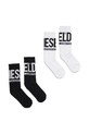 Diesel skarpetki dziecięce SKM-ZRAYBIPACK SOCKS 2-pack czarny 00J4MX