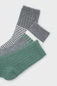 Mayoral skarpetki dziecięce 3-pack 10052.5J.Mini.9BYA zielony AW25
