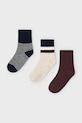 Παιδικές κάλτσες Mayoral 3-pack μπορντό 10052.5J.Mini.9BYA