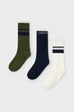 Otroške nogavice Mayoral 3-pack zelena 10053.5J.Mini.9BYA
