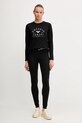 Emporio Armani Underwear legginsy lounge EW001901.AF15345 czarny AW25