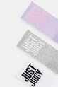 Juicy Couture skarpetki CREW SOCK 3 PACK 3-pack JCAXS225706 biały AW25