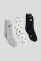 Ponožky Karl Lagerfeld KL X DISNEY 3-pak A3W47051 sivá AW25