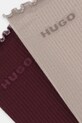 HUGO skarpetki 2-pack 50543178 fioletowy AW25
