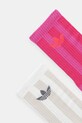 adidas Originals șosete Striped 2-pack JW2987 roz AW25
