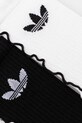 adidas Originals skarpetki Ruffle Crew 2-pack JX5211 biały AW25