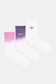 adidas Originals șosete Ombre Cr S 3-pack sosete lungi alb JX5220