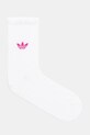 adidas Originals șosete Ombre Cr S 3-pack JX5220 alb AW25